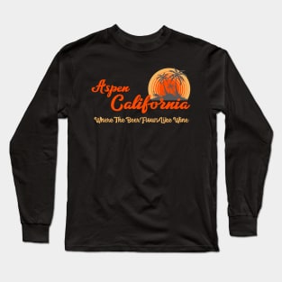 Aspen, California Long Sleeve T-Shirt